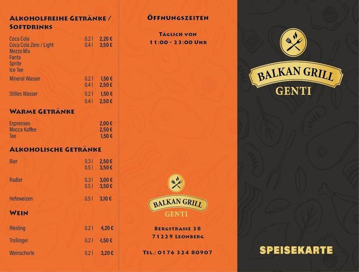 Balkan Grill Genti